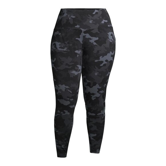 Terra & Sky Women's Plus Size High Waist Leggings Size 0X (14W) - Picture 5 of 6